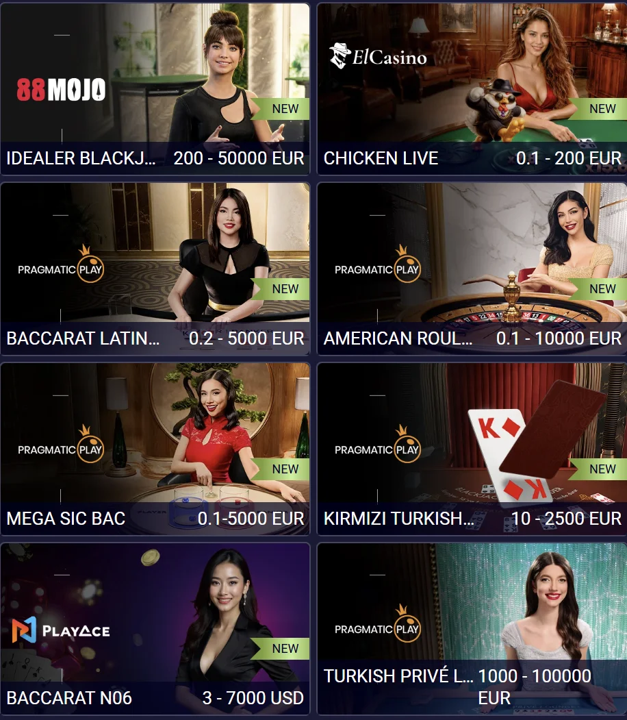 Live casino